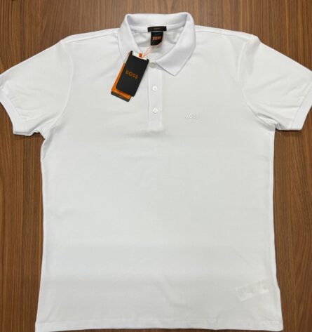 Camiseta Polo - 100% Coton - Branco 2 - Imagem 2