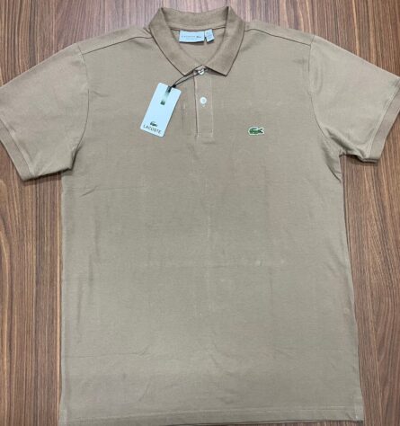 Camiseta Polo - 100% Coton - Bege 2 - Imagem 2
