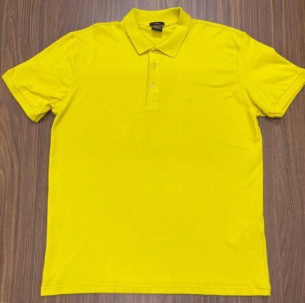 Camiseta Polo - 100% Coton - Amarelo 3 - Imagem 2
